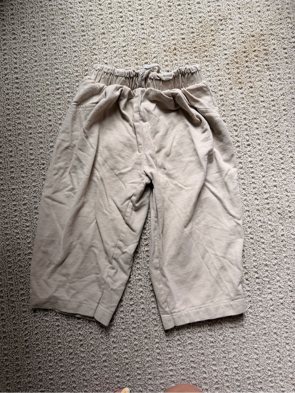 Zara Kids Pull-On Cotton Pants with Heart pocket